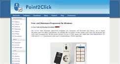 Desktop Screenshot of point2click.de
